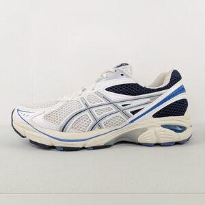 ASICS GT 2160 Running Shoes Mens Sz 6, Womens Sz 7.5 White Piedmont Grey Blue